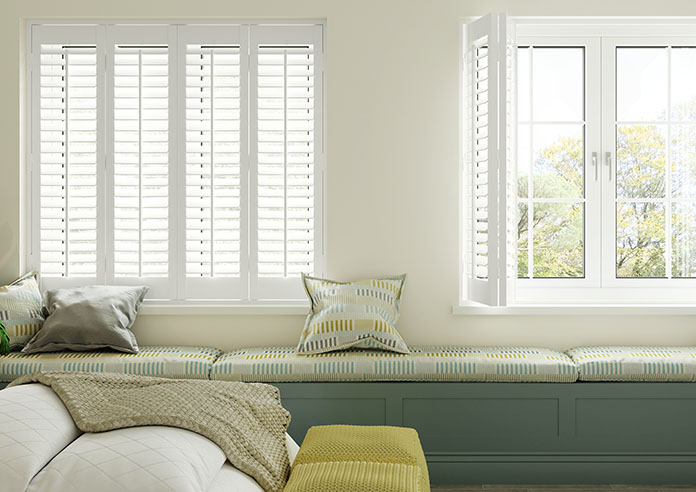 Bromley, Pure White - Full Height Plantation Shutter - Image 3